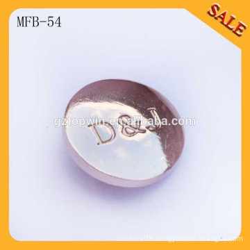 MFB54 Fashion metal alloy coat sewing button accessories for women clothing